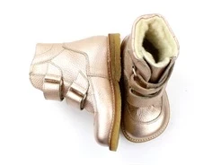 Angulus lys copper vinterstøvle med TEX